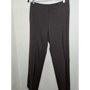 Escada Brown Straight Leg Dress Pants 42